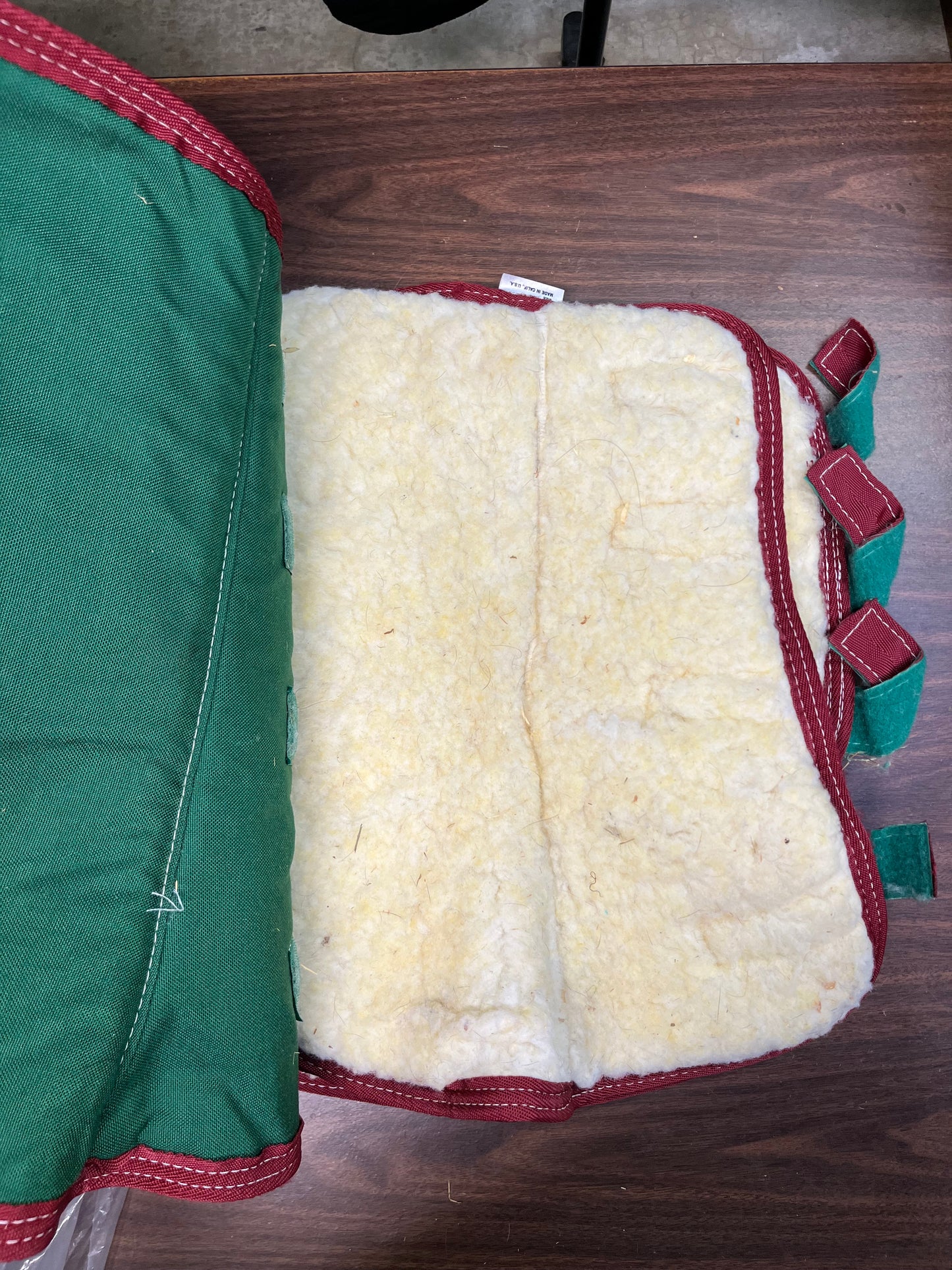 Custom Saddlery Sheepskin Wraps
