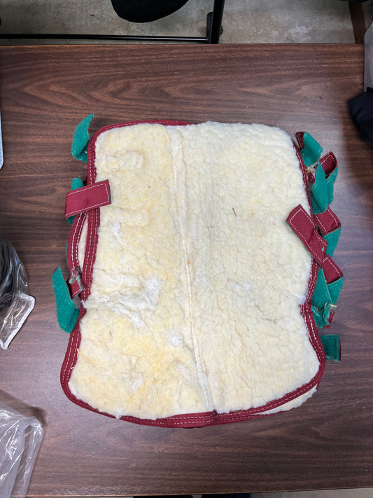 Custom Saddlery Sheepskin Wraps